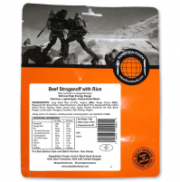 EXPEDITION FOODS Beef Stroganoff With Rice Freeze-Dried Camping & Hiking Food